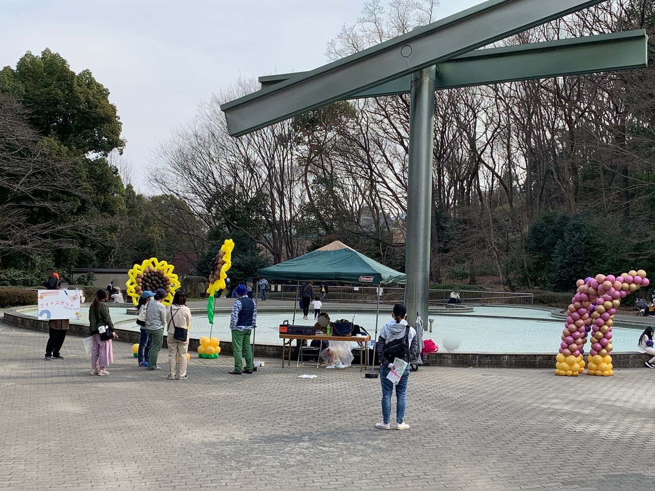 芹が谷公園のイベントのFutureParkLabでバルーンアート