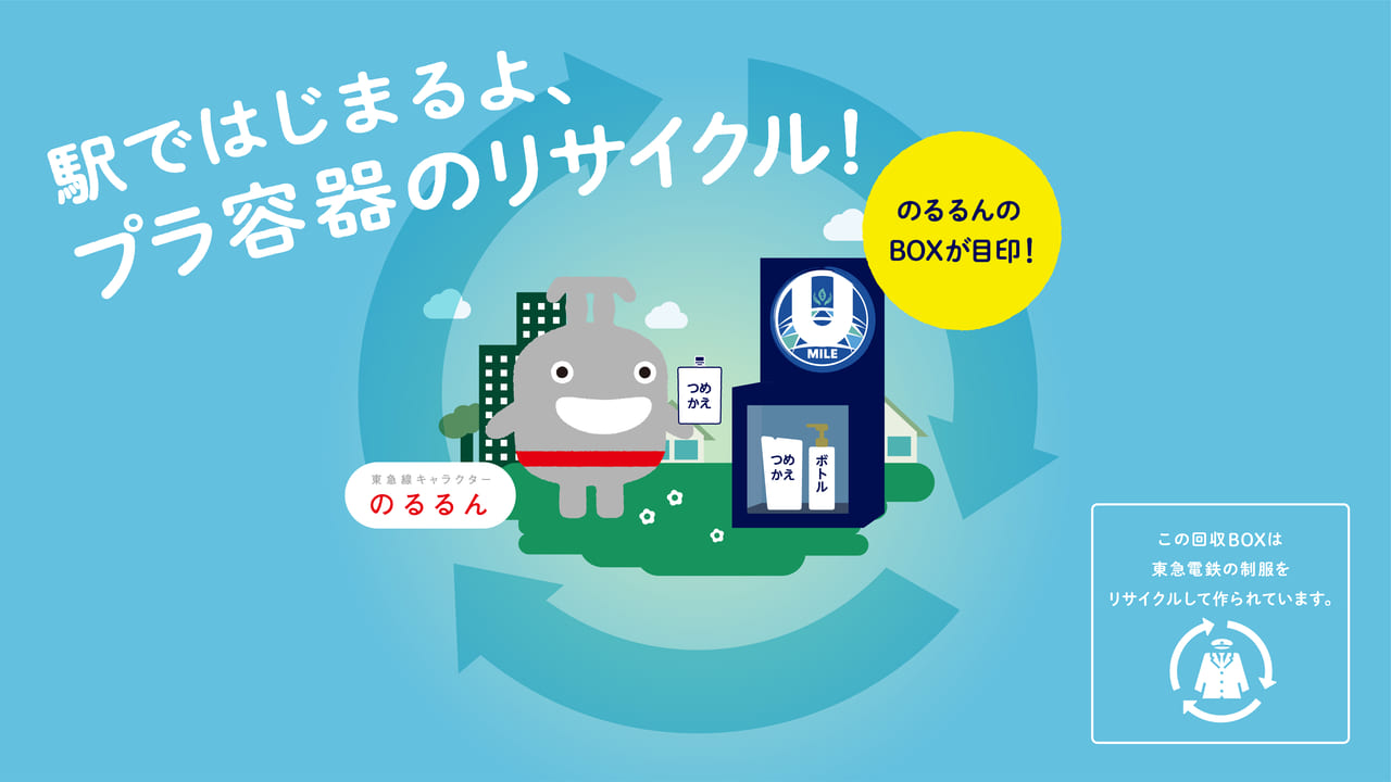 東急電鉄とユニリーバ・ジャパンがUMILE（ユーマイル）プログラムで連携4