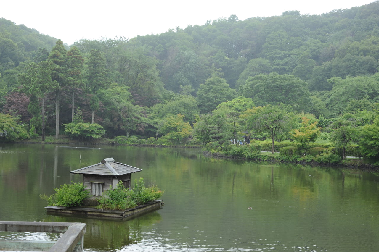 町田薬師池公園の景色