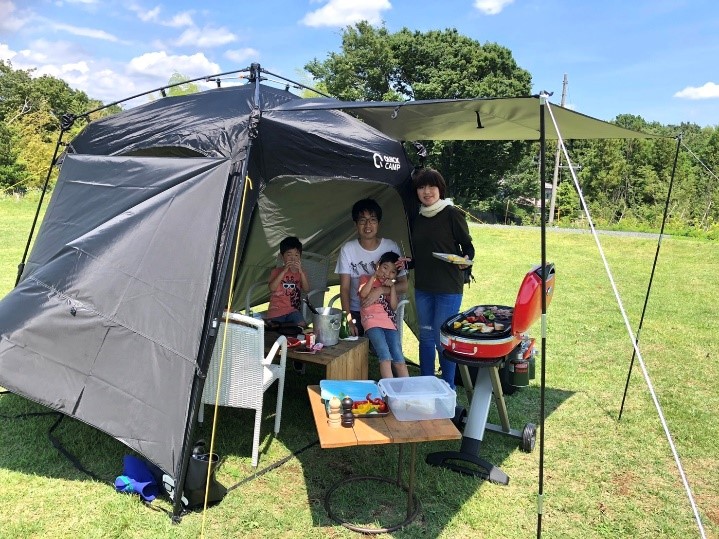 薬師池公園西園.BBQ風景