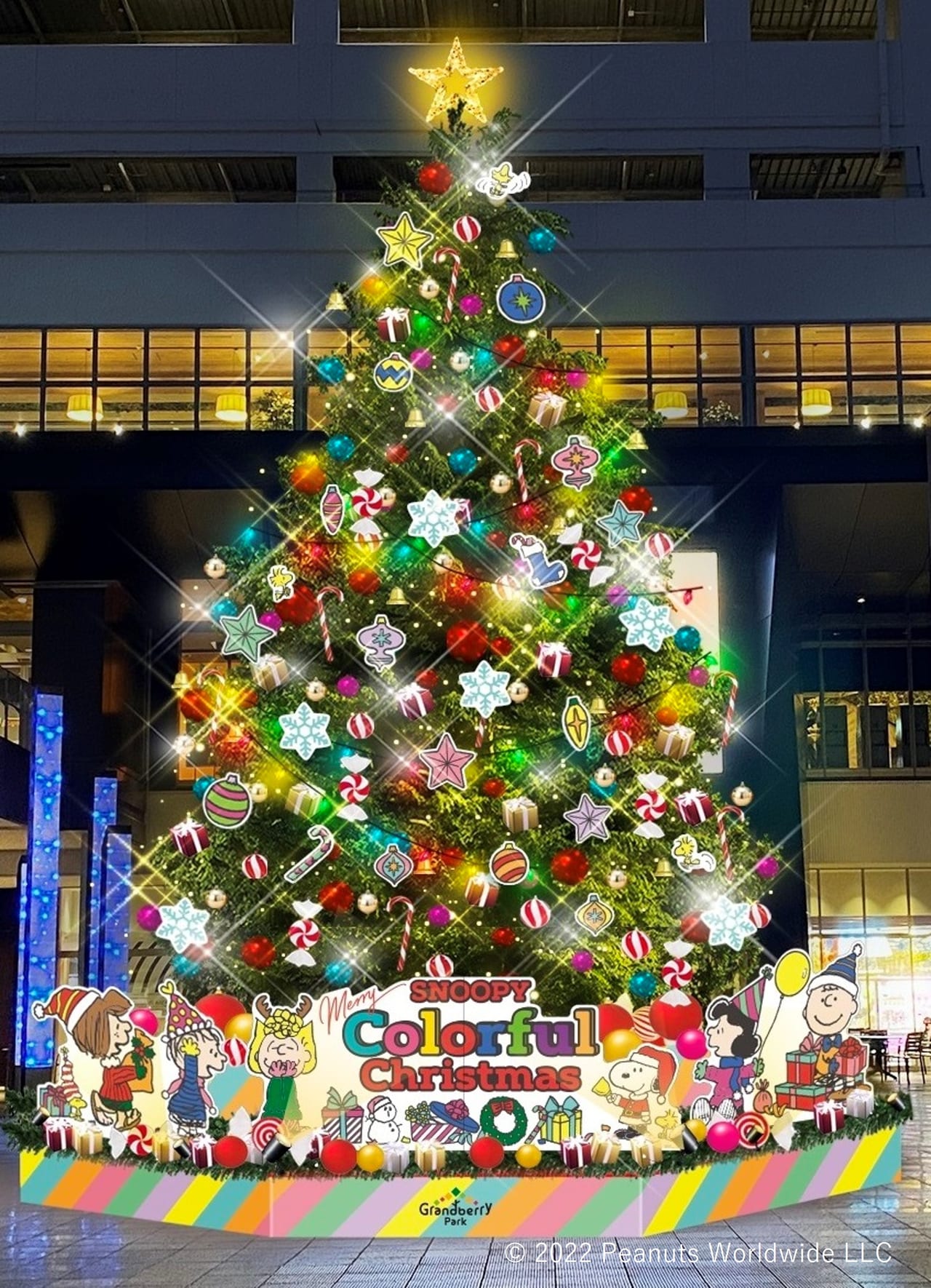 南町田グランベリーパークSNOOPY Merry Colorful Christmas①