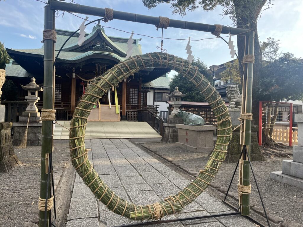 茅の輪くぐり　町田天満宮