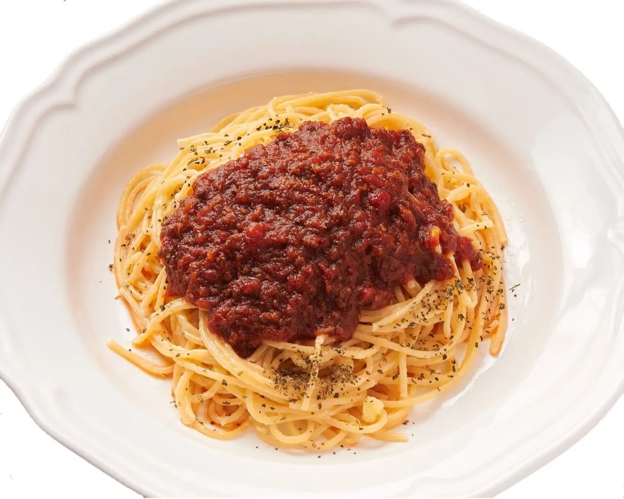 特製ガーリックミートパスタ