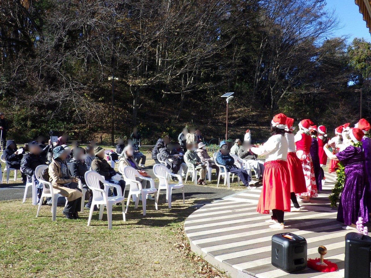 小山内裏公園 クリスマスコンサート