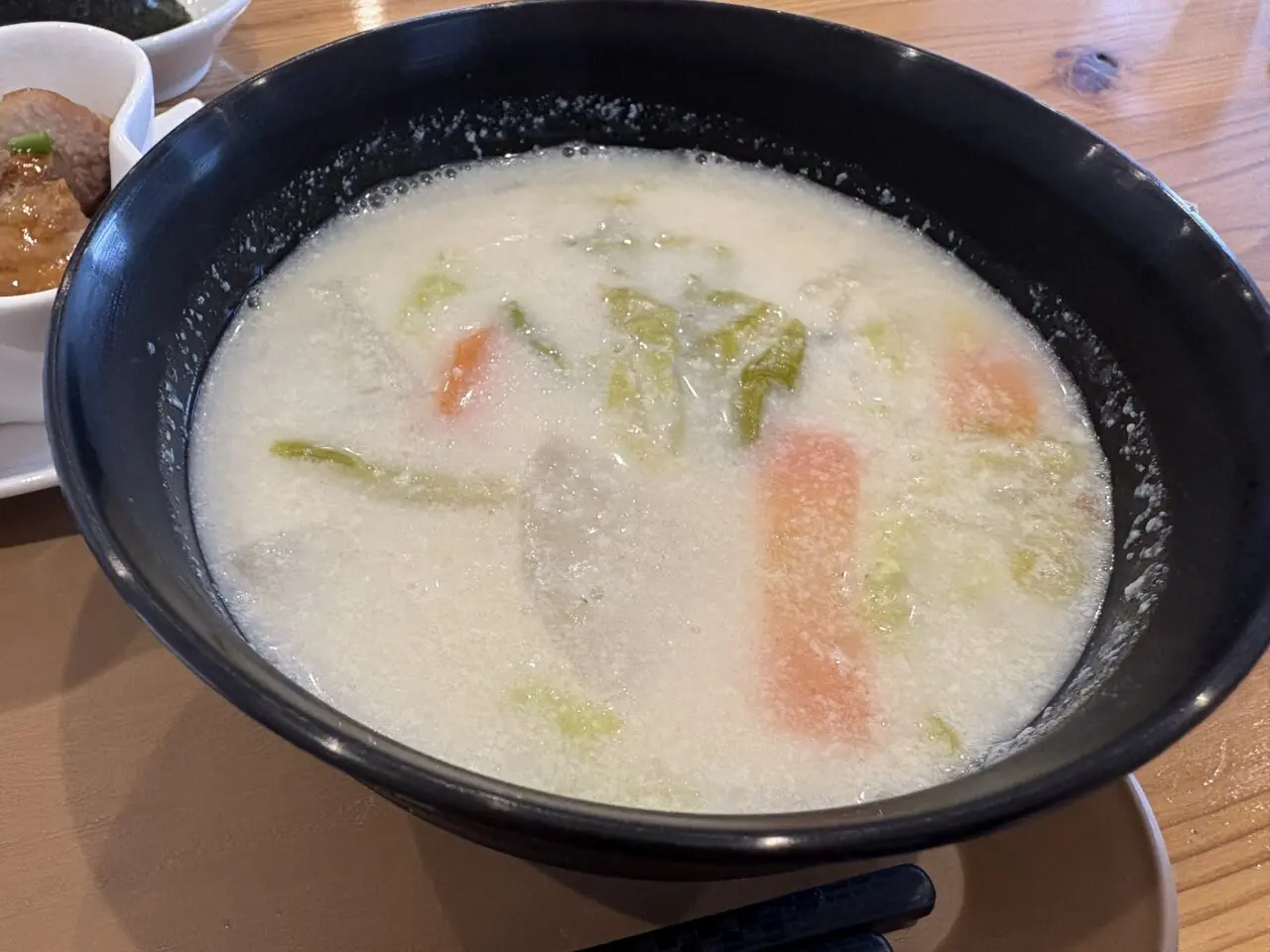 豆乳スープ おにぎりカフェ