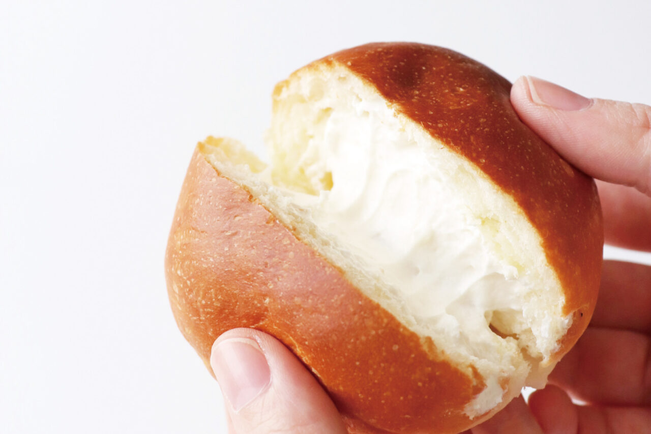 あさぎりミルククリームパン