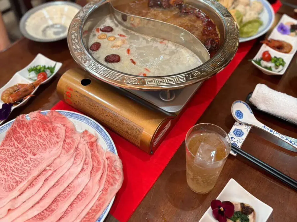 点心爛漫tejima 火鍋コース