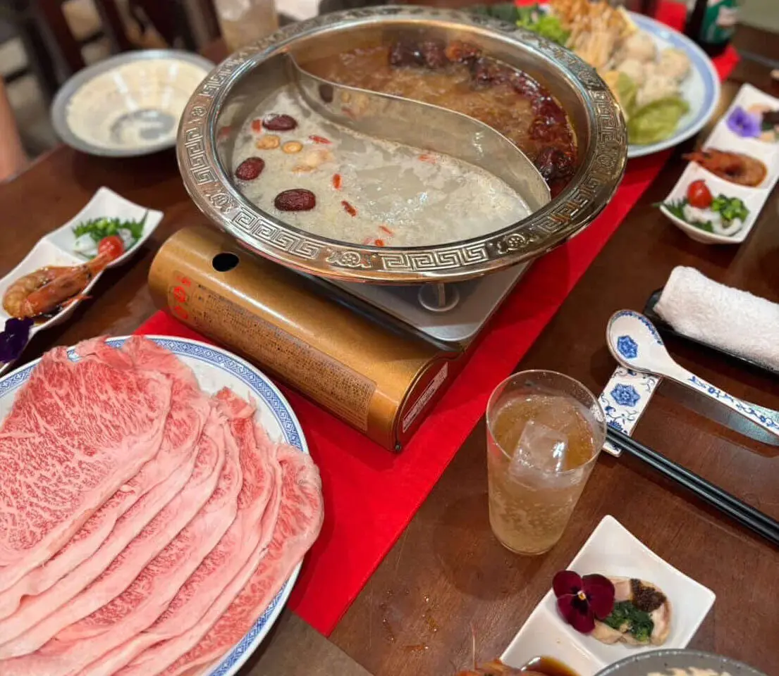 点心爛漫tejima 火鍋コース