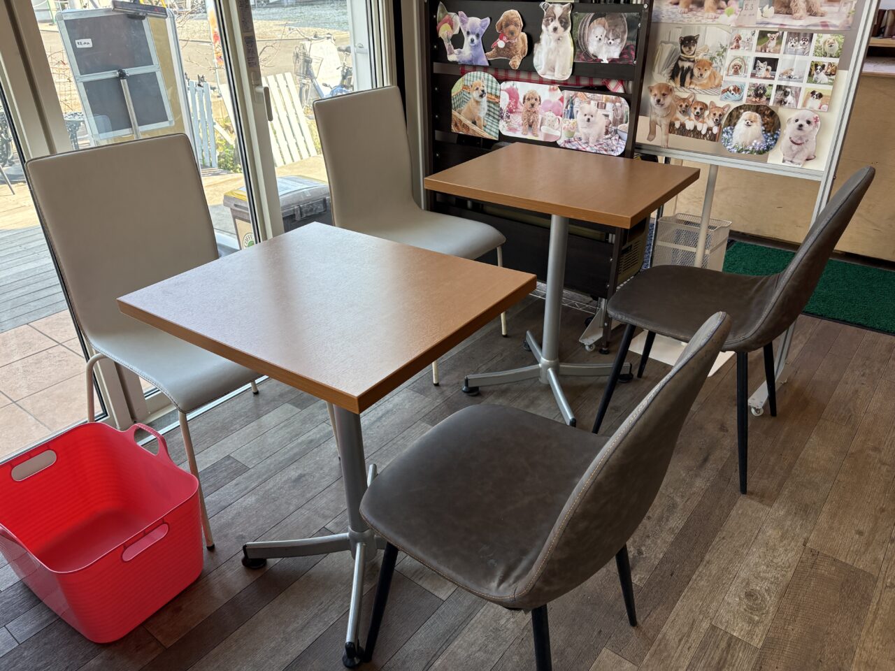カフェドチワワ 店内