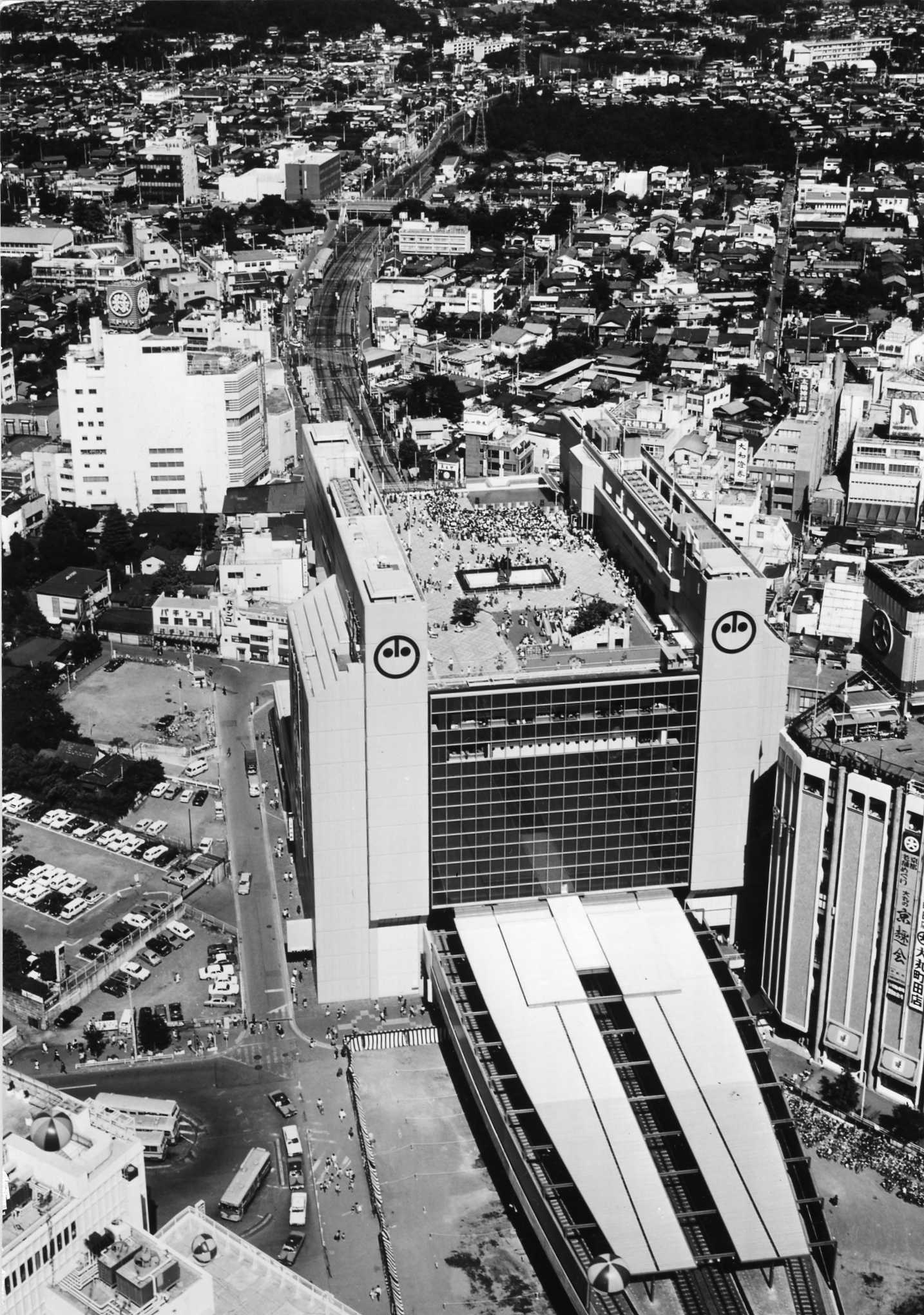1976年町田駅周辺