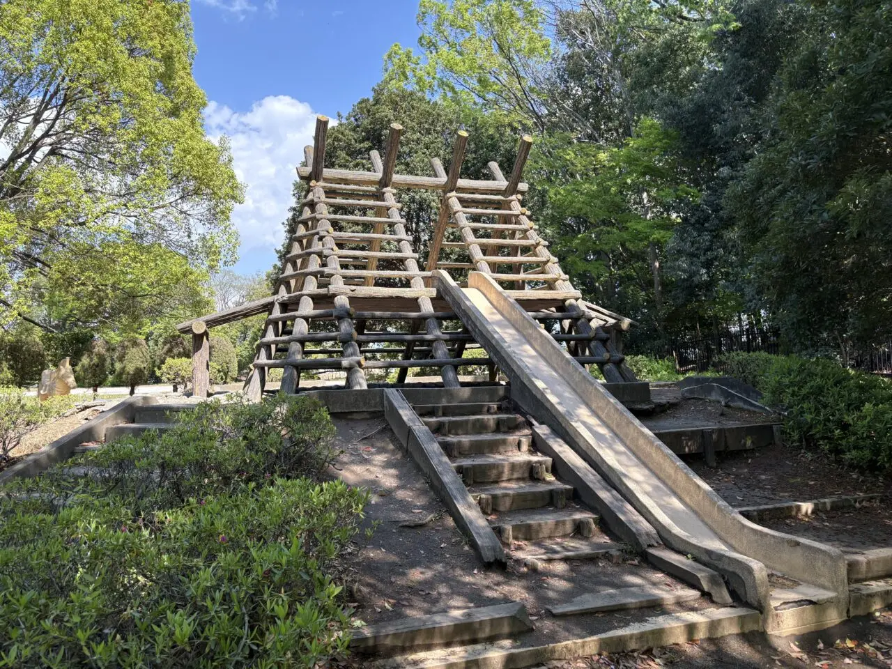 薬師台はにわ公園 遊具