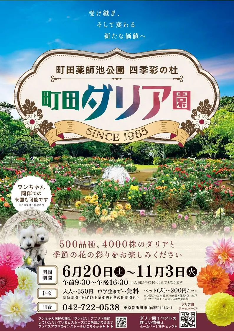 町田ダリア園2026