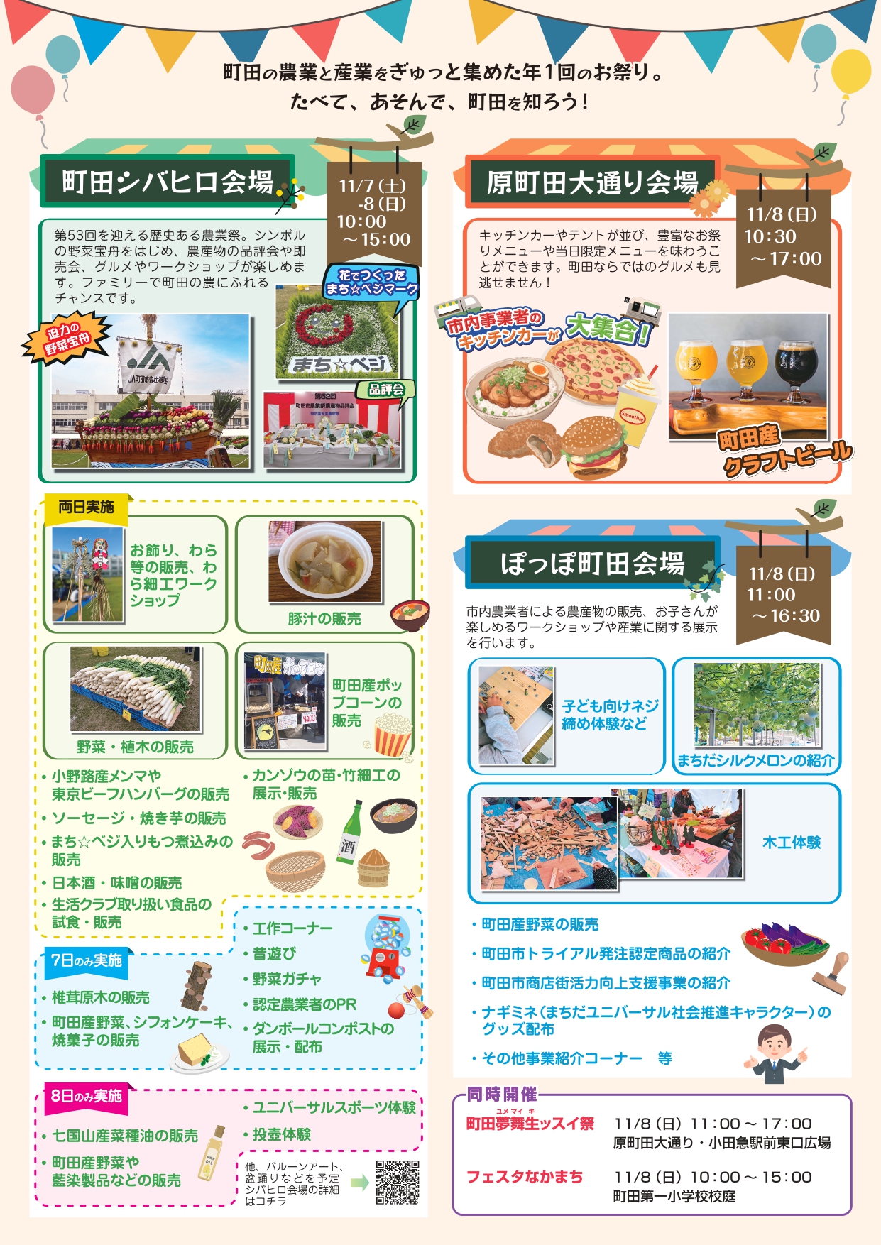 キラリまちだ祭り2026チラシ